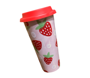 Logan Strawberry Travel Mug