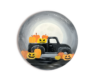 Logan Pumpkin Truck Plate
