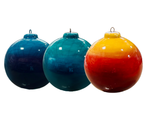 Logan Jewel Toned Ombre Ornament