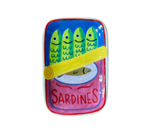 Logan Open Sardines App Plate