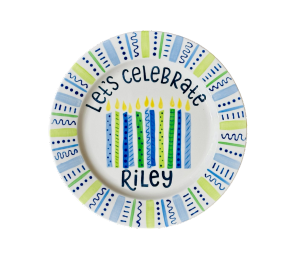Logan Let's Celebrate Plate