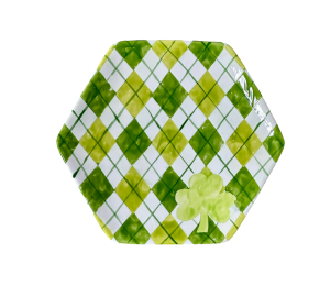 Logan Irish Argyle Plate